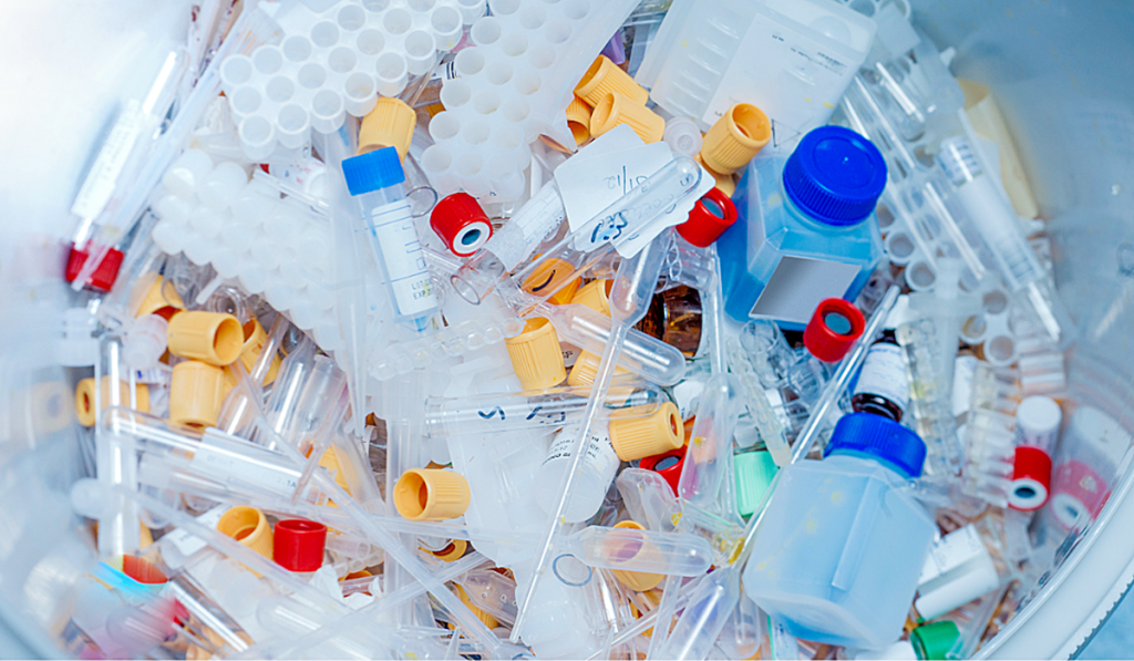 Empty medical containers